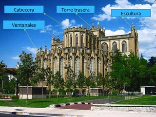 Ventanales
Cabecera Torre trasera
Escultura
 
