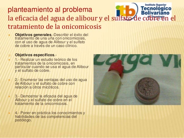 El medio para el tratamiento del hongo de la piel
