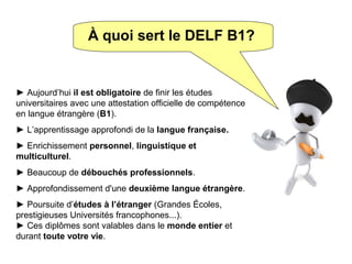 Power point delf b1