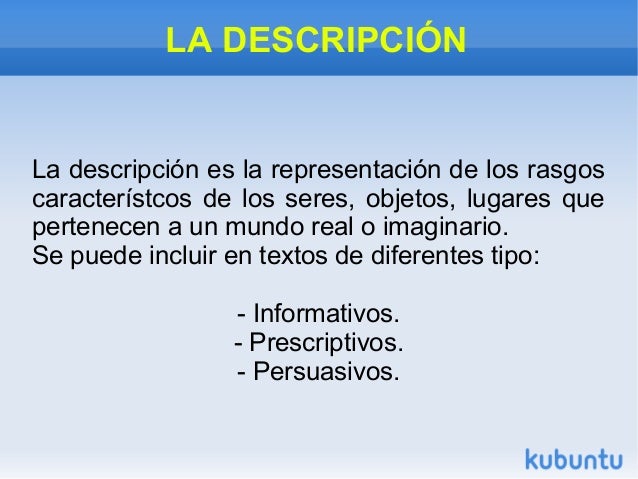 Definición De La Descripción – Descripción De Puestos – LJJDYK