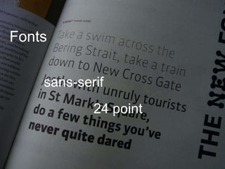 Fonts
sans-serif
24 point