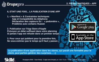 Drupagora 2016 – Case Study : 2 apps avec Drupal, par Julien Touzé - Twitter : @Skilld_fr #drupagora
IL ETAIT UNE FOIS... ...