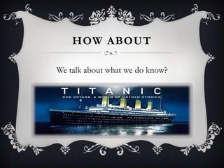 Powerpoint CIT105 Titanic Presentation | PPTX