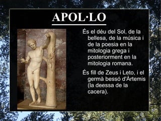 Va casar-se amb Hera però tingué diferents embolics i fills amb d'altres dones ja fossin divines o mortals. 