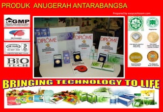 PRODUK  ANUGERAH ANTARABANGSAPrepared by easycashteam.comBRINGING TECHNOLOGY TO LIFE