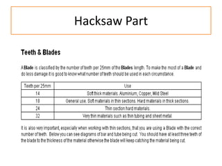 Hacksaw Part
 