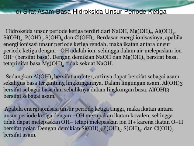 Powerpoint unsur-unsur periode ketiga
