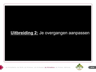 Uitbreiding 2: Je overgangen aanpassen
 