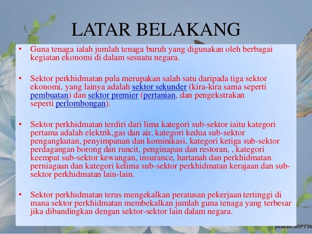 latar belakang kegiatan ekonomi latar belakang kegiatan ekonomi