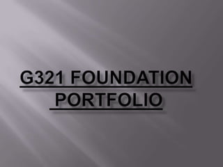 G321 FOUNDATION PORTFOLIO 
