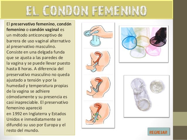 caracteristicas del preservativo femenino