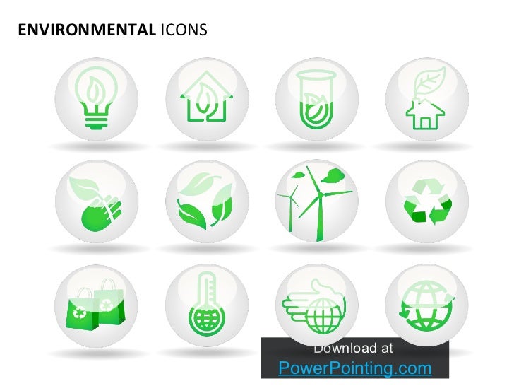 Powerpoint Environmental Icons
