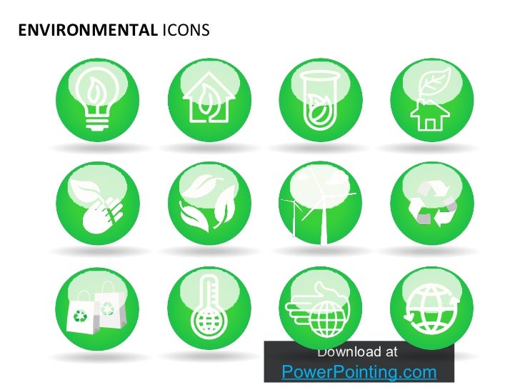 Powerpoint Environmental Icons