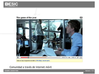 Comunidad a través de internet móvil 