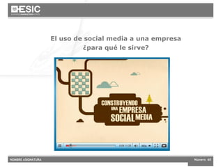 El uso de social media a una empresa ¿para qué le sirve? 