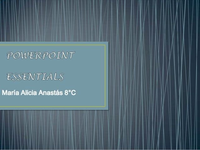 powerpoint essentials