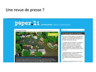 Une revue de presse ?  