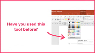 PowerPoint Eyedropper Tool [quick tutorial]