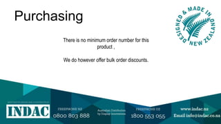 6
Purchasing
There is no minimum order number for this
product ,
We do however offer bulk order discounts.
 