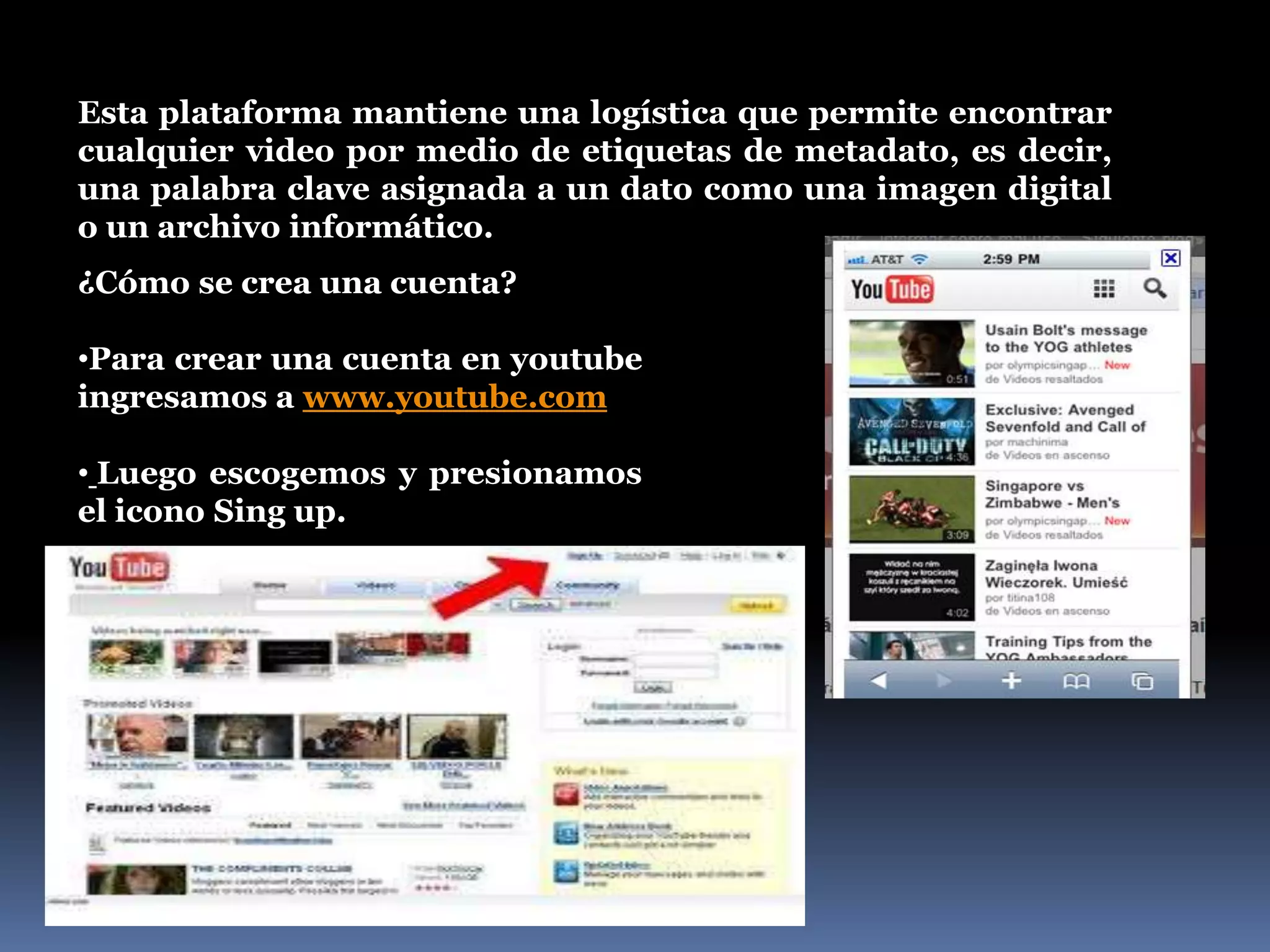 Los archivos pueden ser públicos o privados.