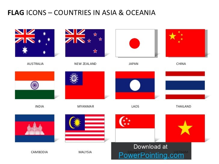 powerpoint flag icons