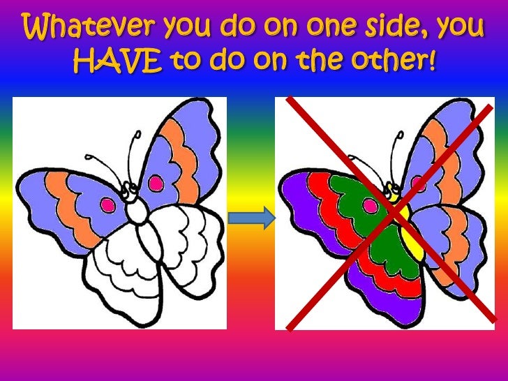 power point for butterfly symmetry symmetry powerpoint