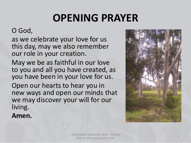 Opening Prayers Before Worship Service Opening Prayers Before Worship Service