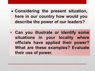 Kinds of Power | PPTX