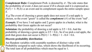 Complement Prob Sign Power Point for ECO206 structure of Nigerian Economy | PPTX