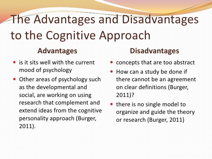 The Pros And Cons Of Cognitive Learning Theory