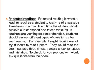 Power point for reading strategies | PPTX