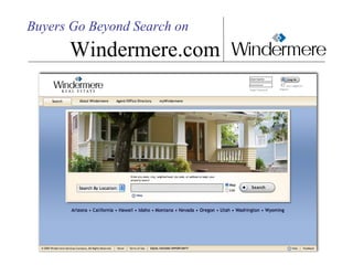 Buyers Go Beyond Search on Windermere.com 