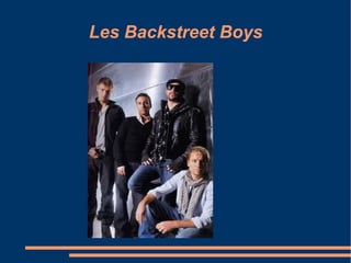 Les Backstreet Boys 