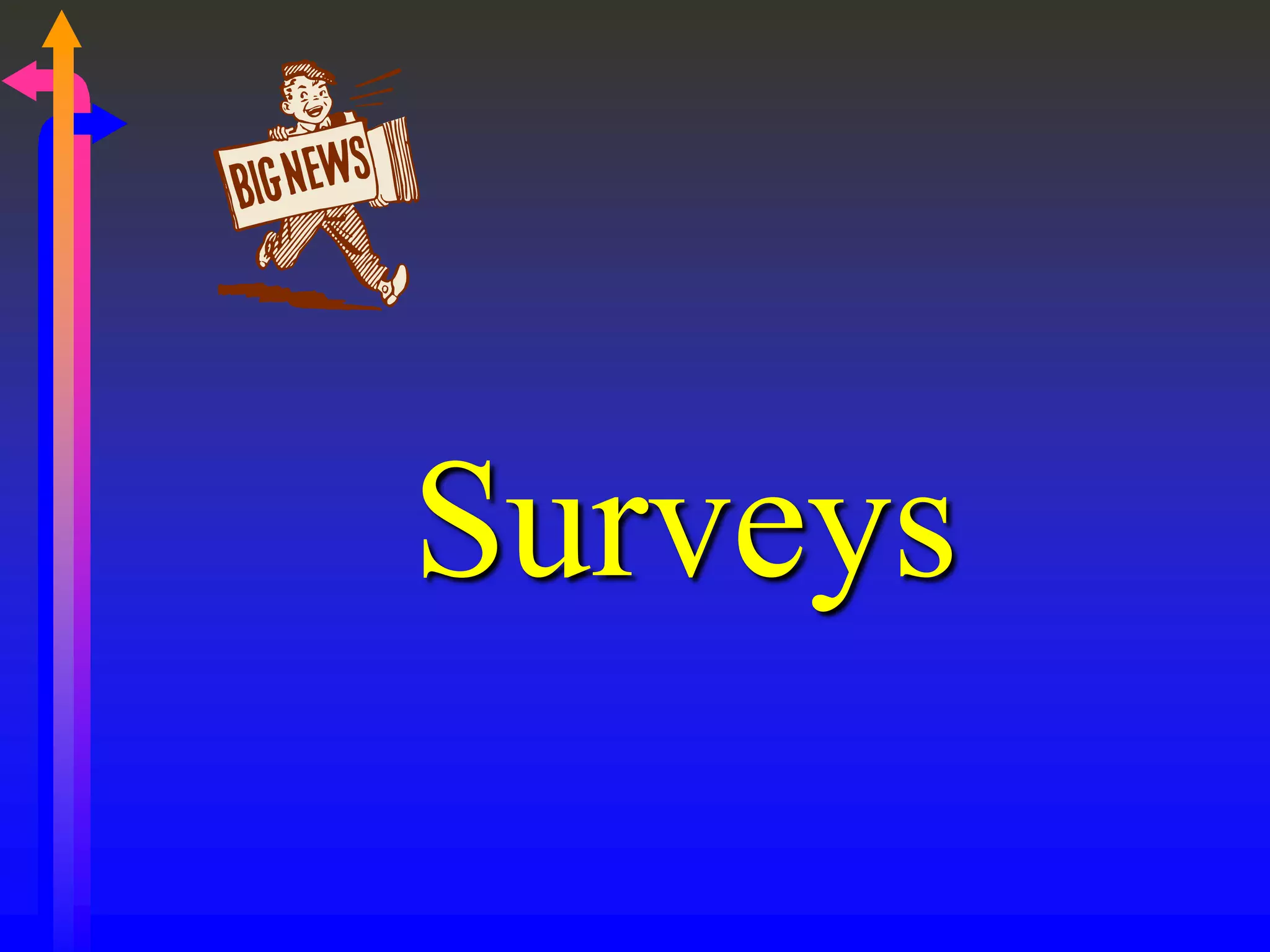 Surveys
 