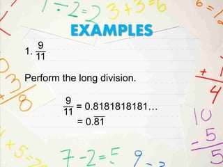 Powerpoint on K-12 Mathematics Grade 7 Q1 (Fundamental Operations of ...