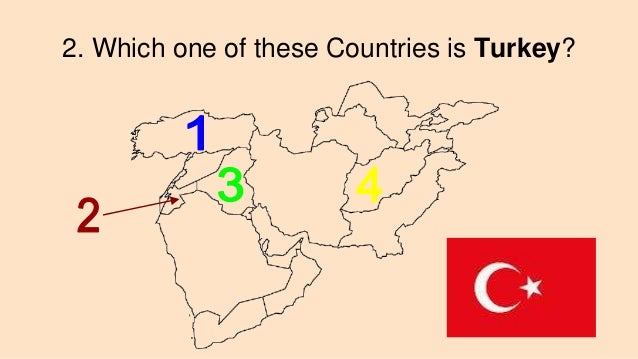 Countries located in The Middle East