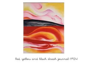 Red, yellow and black streak journal (1924)
 