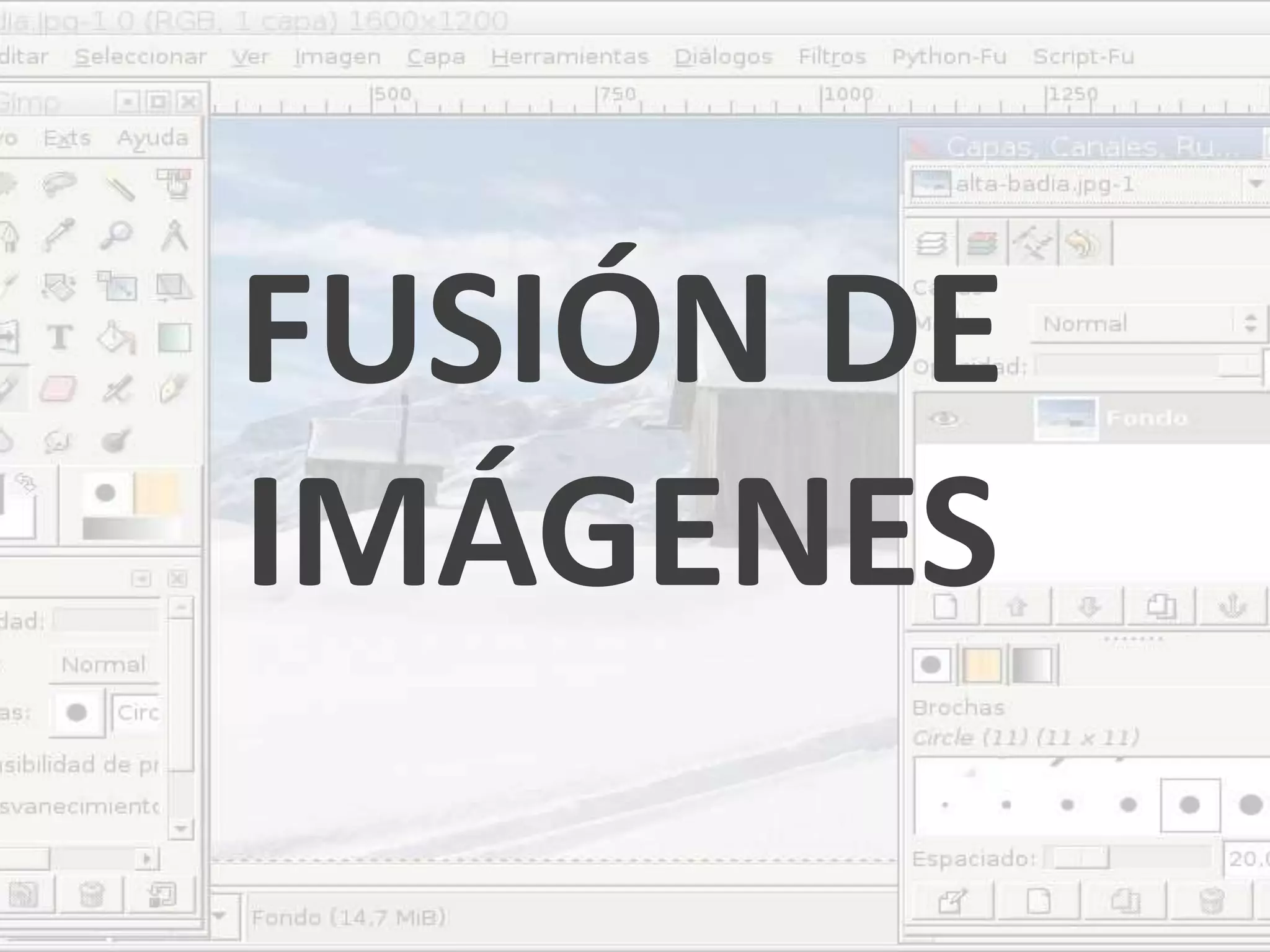 FUSIÓN DE IMÁGENES