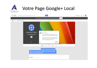 Votre Page Google+ Local
 