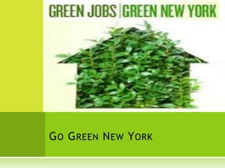 Go Green New York 
