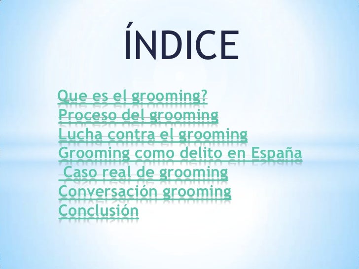 Powerpoint grooming