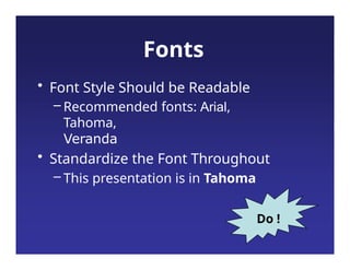 Comprehensive Presentation Guide with Structured Standards and Detailed ...