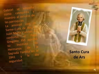Santo Cura
de Ars
 
