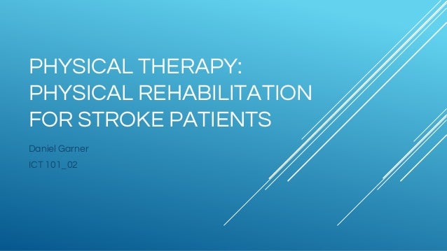 stroke rehabilitation ppt presentation Active stroke rehabilitation ppt video online download.