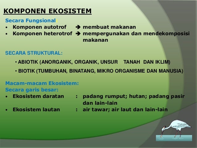 Keseimbangan Ekosistem Power point ilmu lingkungan
