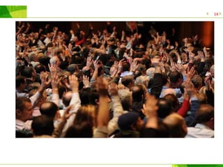 6.Group slide shows
7.Poetry readings
8.Science project
presentation
9.Students portfolios
14
 