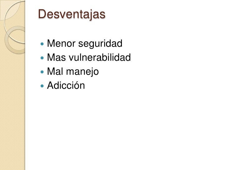 Resultado de imagen para ventajas y desventajas de la tecnologia DE PUNTA