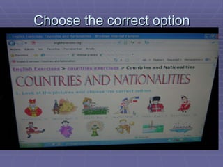 Choose the correct option 