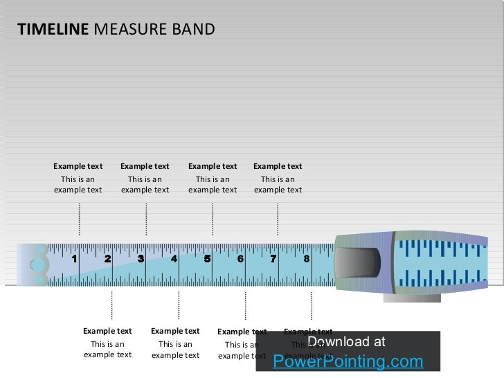 Powerpointing Timeline Measure Band