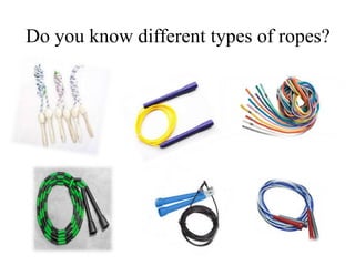 Types Of Jumping Rope Introduction jump rope | PPTX